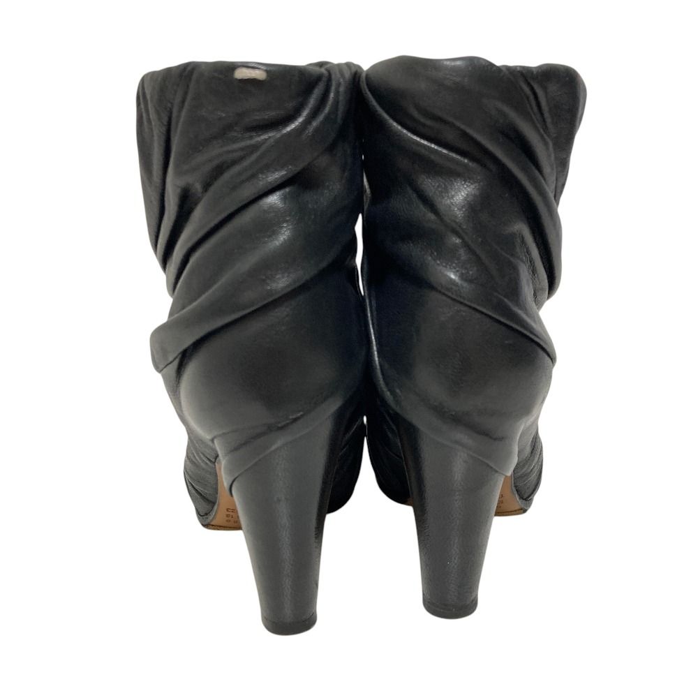 良品 Maison Margiela22 メゾンマルジェラ バイアス切替ライン レザー
