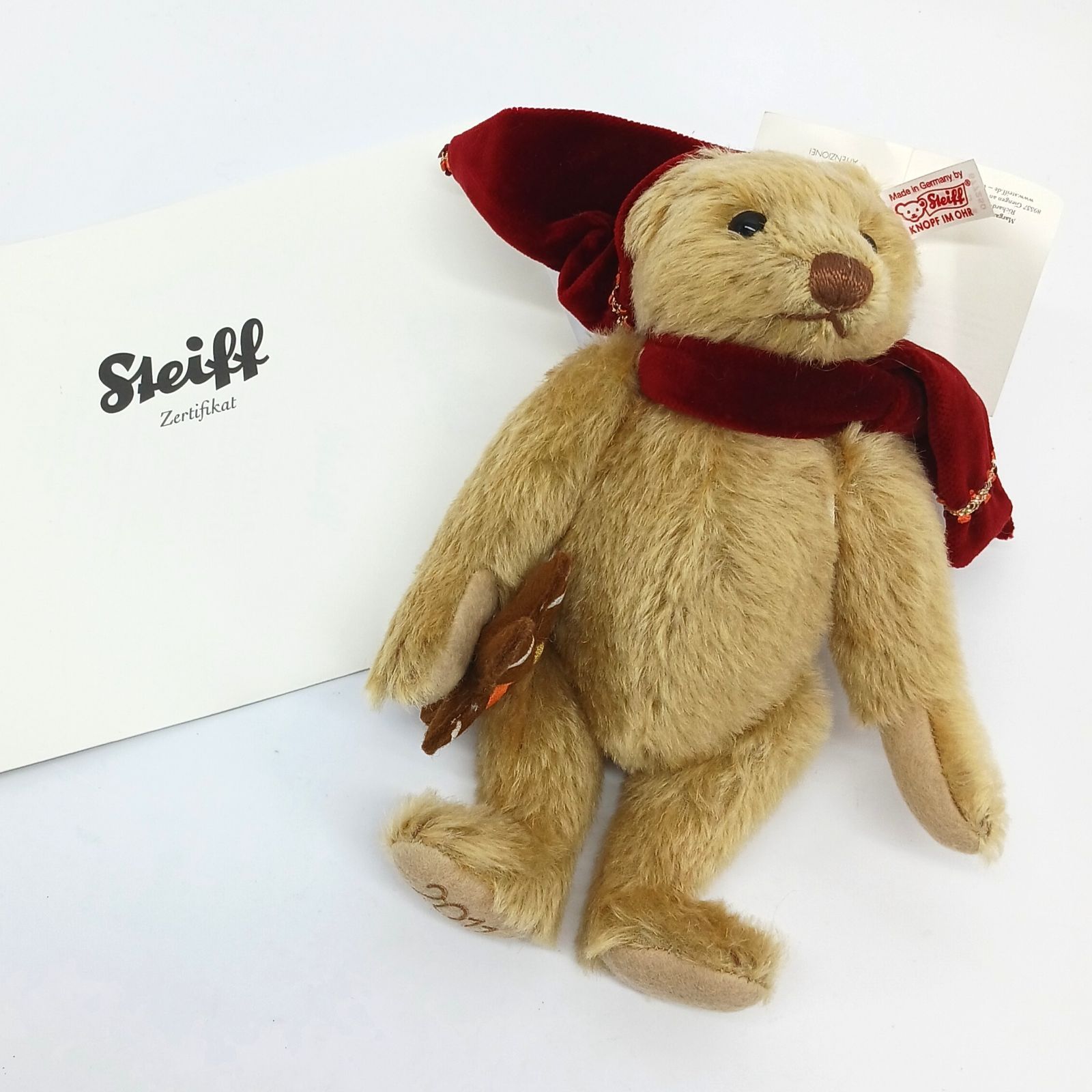 Steiff シュタイフ リトルサンタ 2011年 1000体限定 677250 テディベア