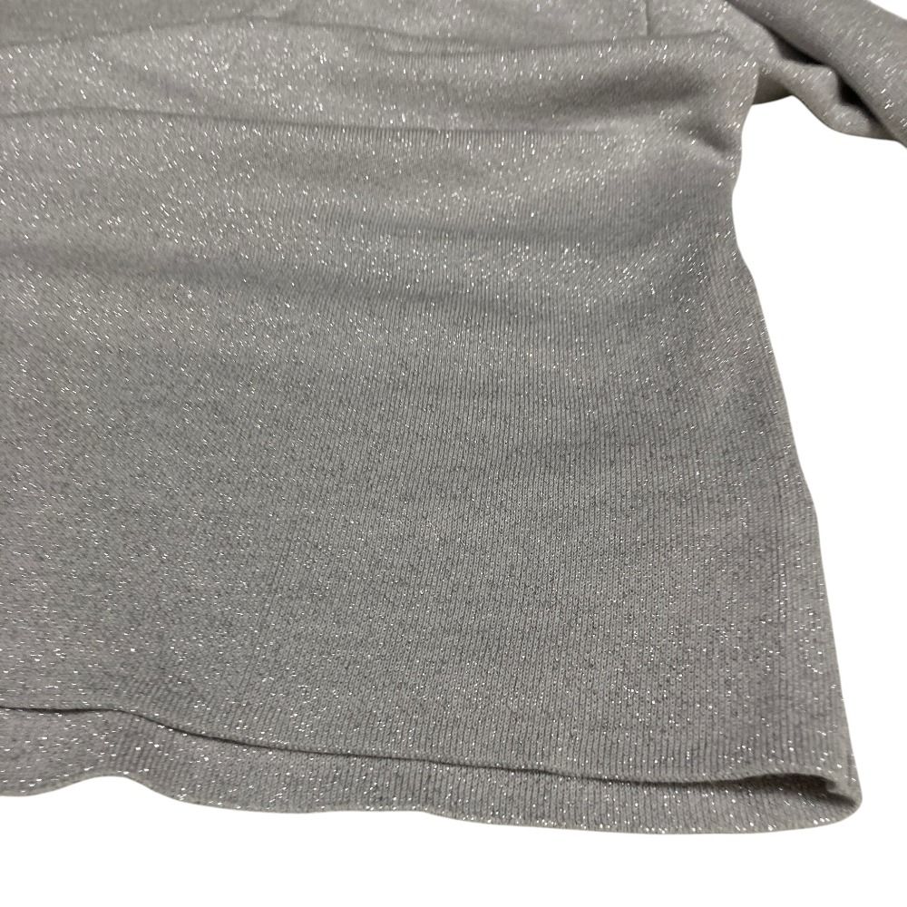 美品 25SS theory luxe セオリーリュクス LUREX KNIT ラメ コットン