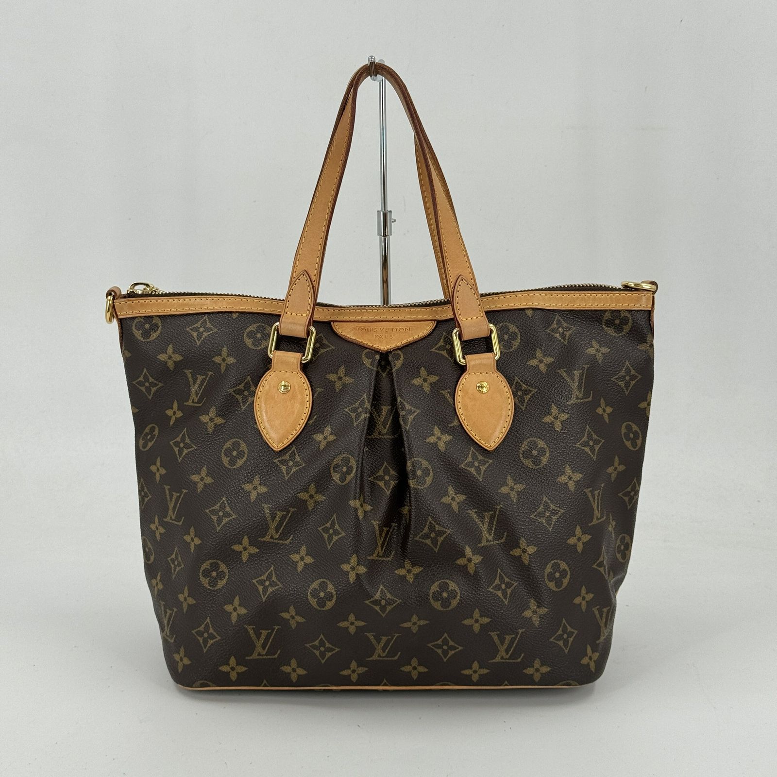 LOUIS VUITTON パレルモPM モノグラムキャンバス ブラウン 2WAY M40145