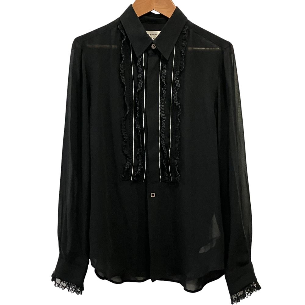 コムデギャルソン　シアーブラウス 美品 COMME des GARCONS NOIR コムデギャルソン ノアール ロング