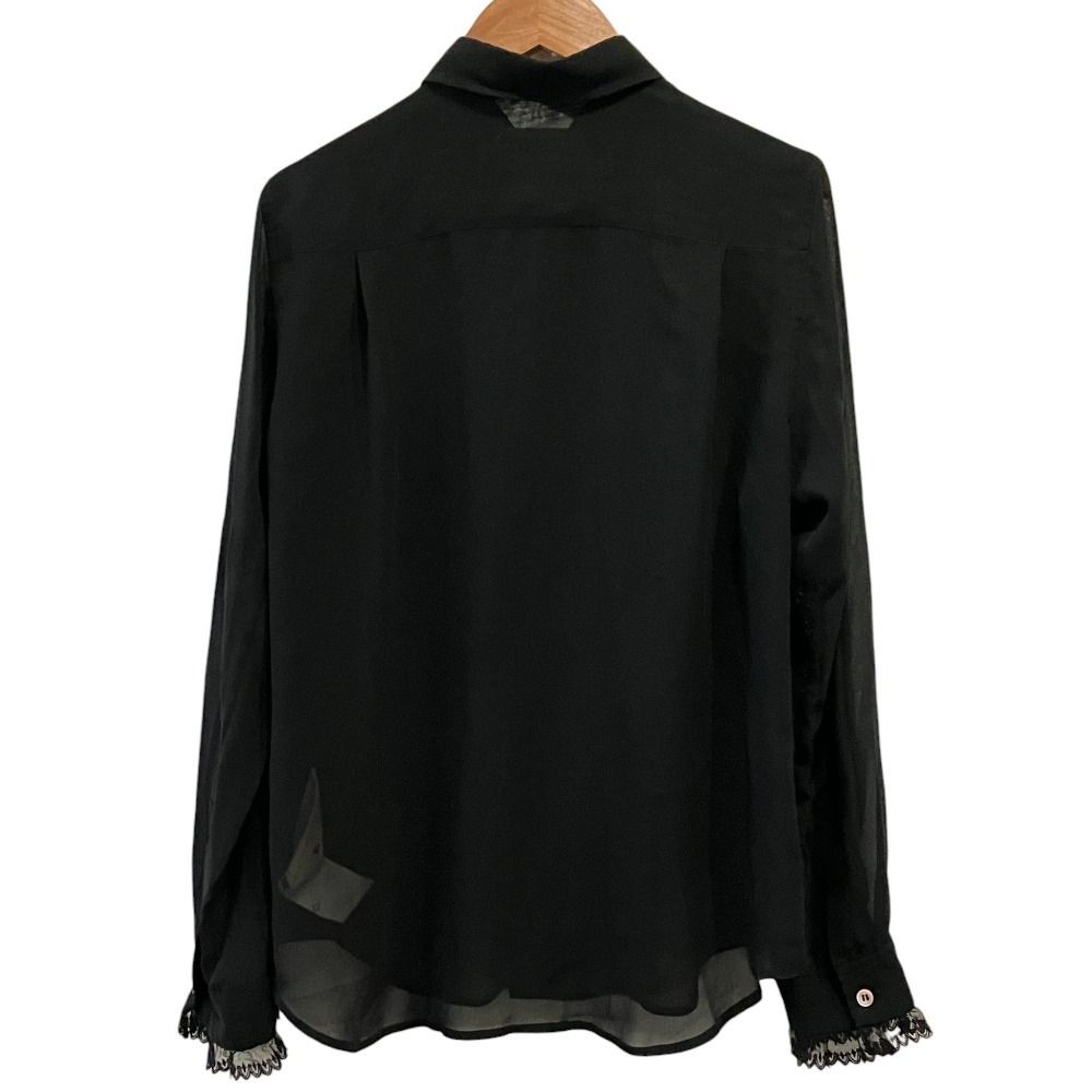 コムデギャルソン　シアーブラウス 美品 COMME des GARCONS NOIR コムデギャルソン ノアール ロング