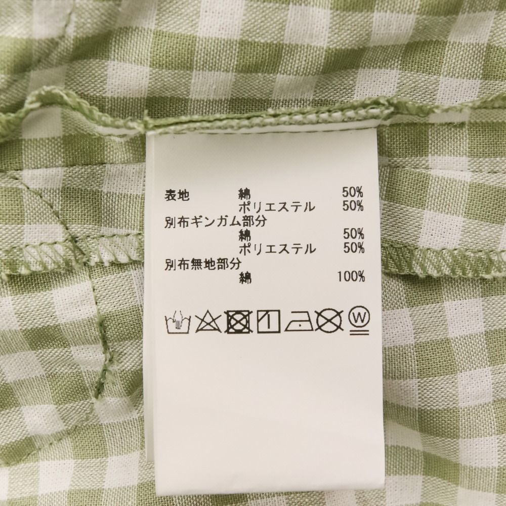 良品 PINK HOUSE ピンクハウス クマ耳フード付きギンガムチェック