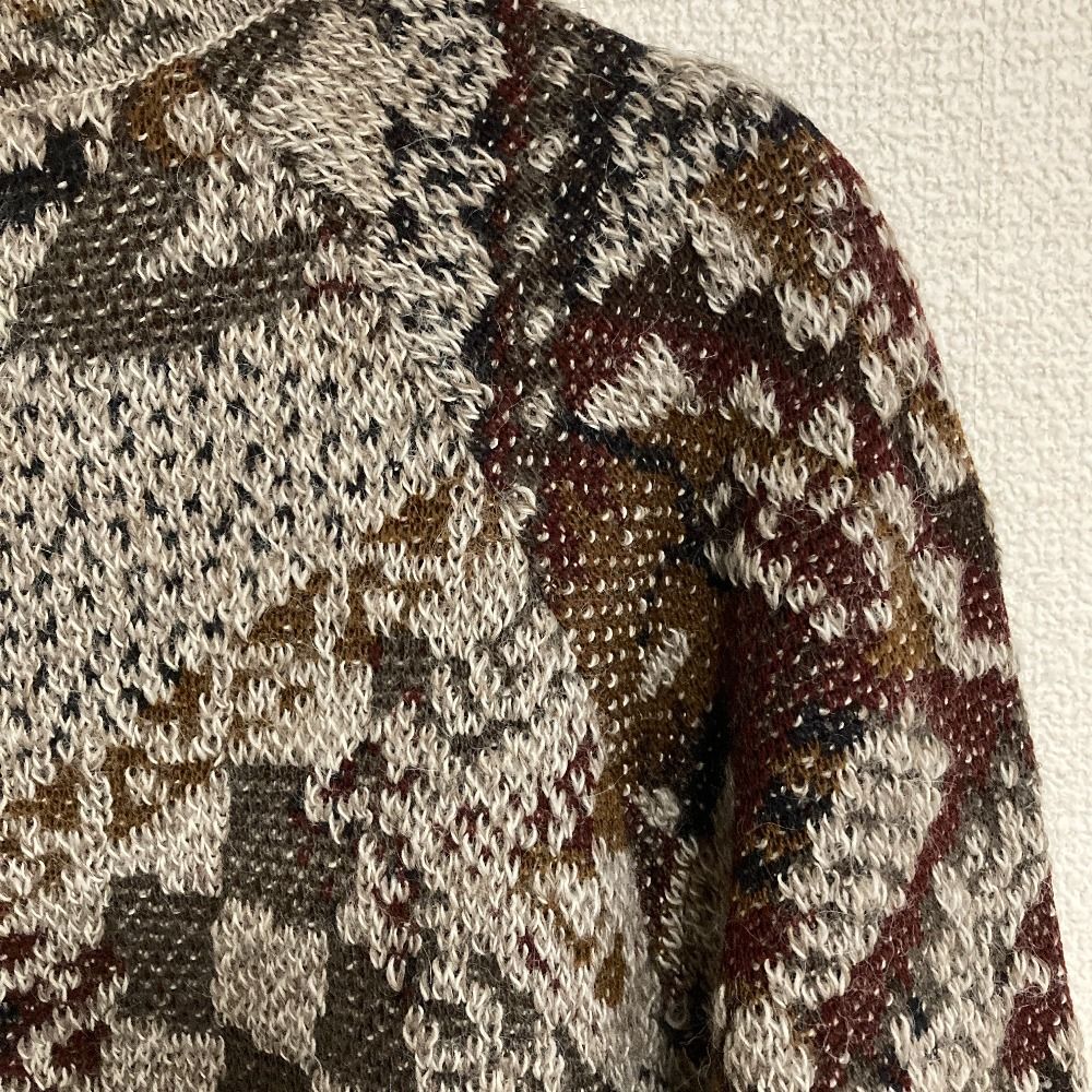 美品 MISSONI ミッソーニ ヴィンテージ ニット セーター L ブラウン
