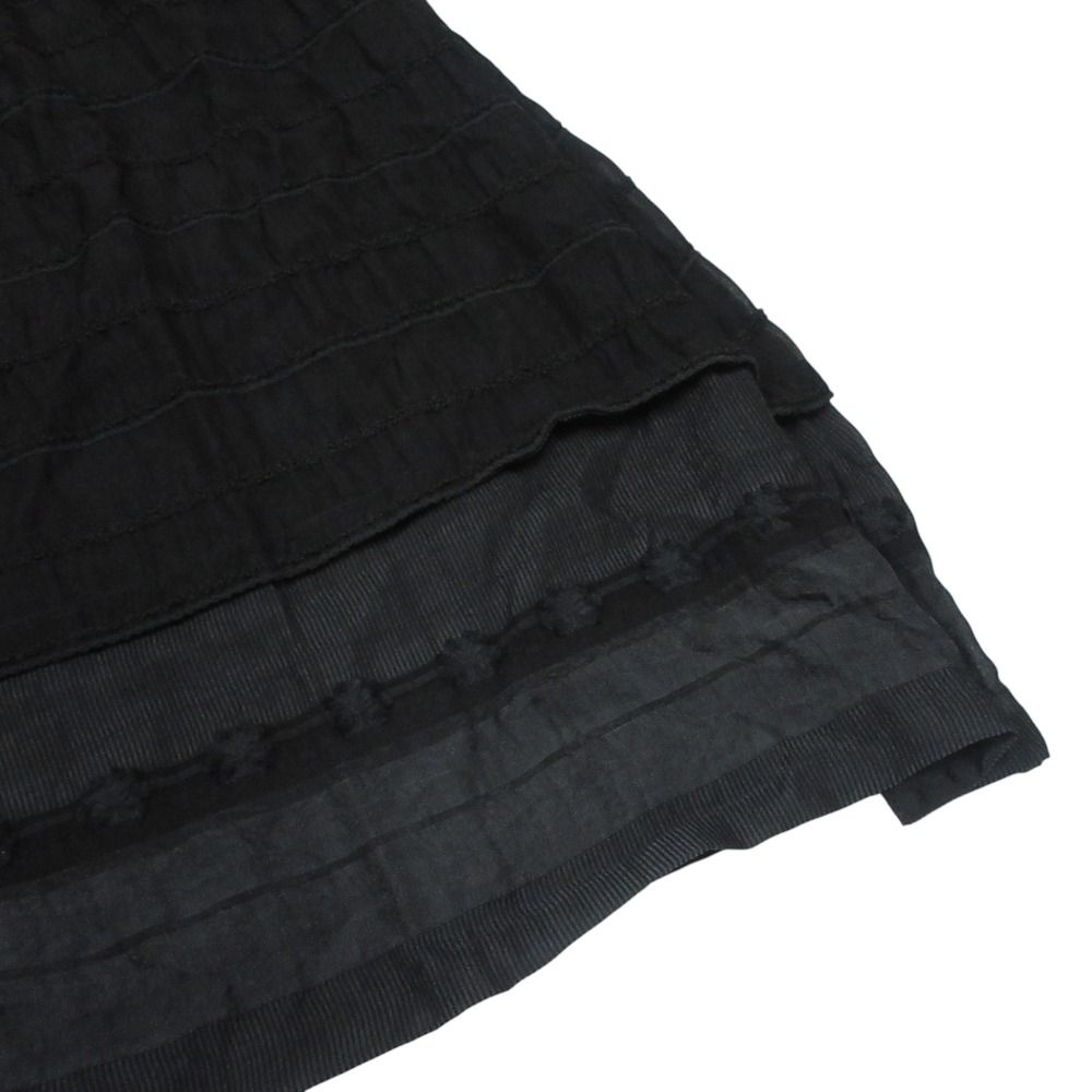 美品 ISSEI MIYAKE HaaT イッセイミヤケ ハート ジャガード フレア
