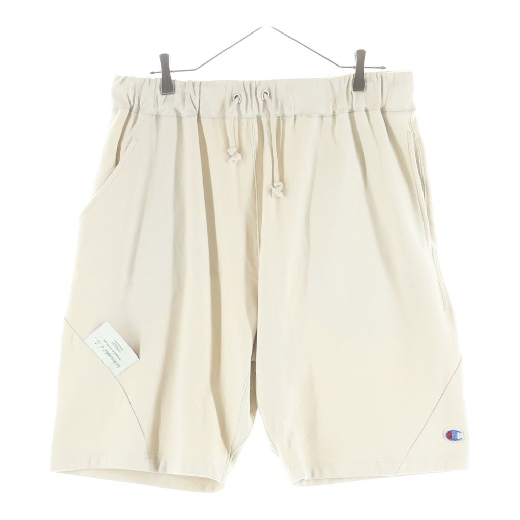 UNDERCOVER (アンダーカバー) ×Champion REVERSE WEAVE リバースウェブ スウェットハーフパンツ ショーツ ベージュ C8-D512 15,943円