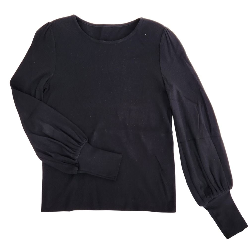 美品 FOXEY フォクシー ストレッチ ロングスリーブ ニットセーター