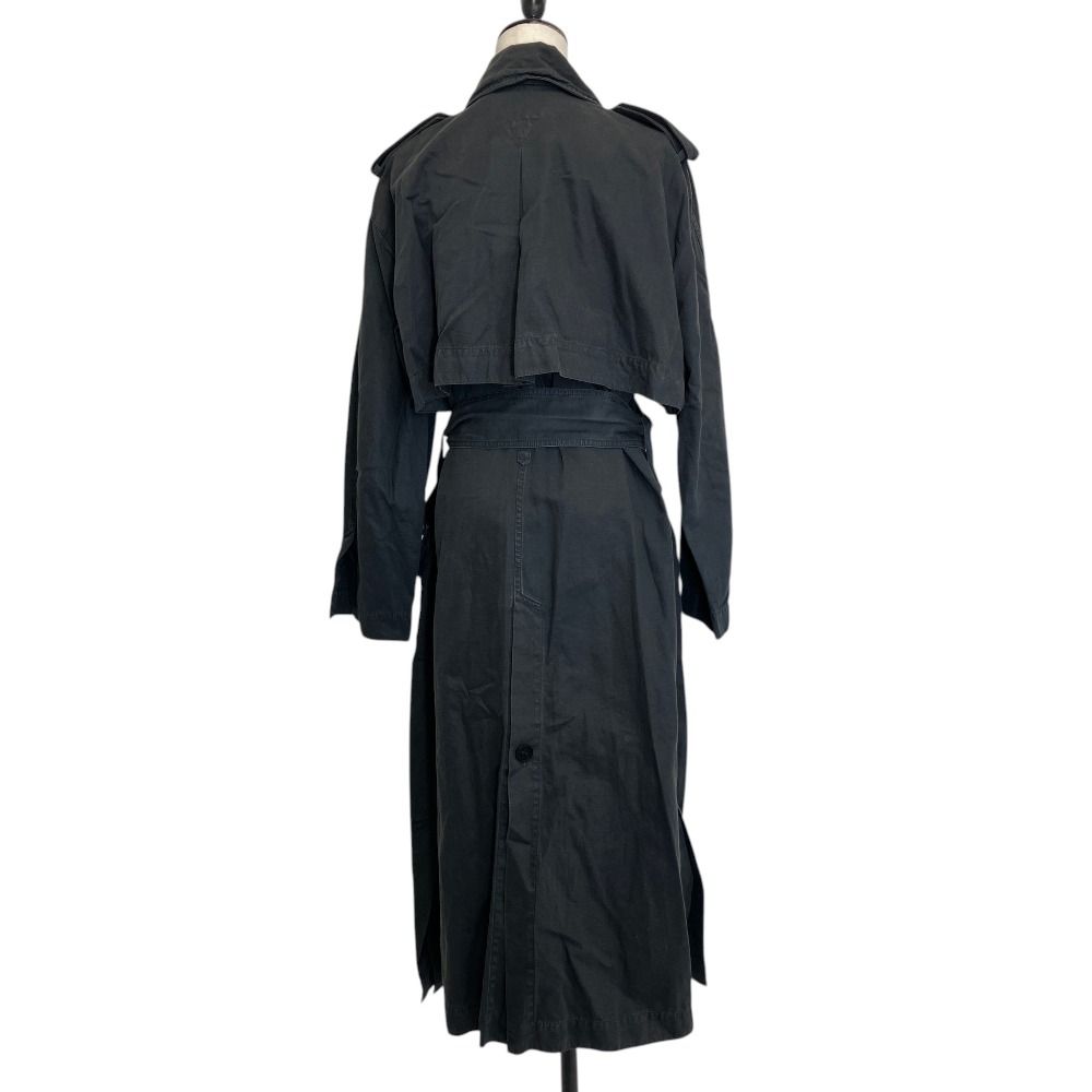 Acne Studios アクネストゥディオズ コート（その他） L 黒 【古着】【中古】【送料無料】 良品 Acne Studios アクネストゥディオズ コットンリネン シングル