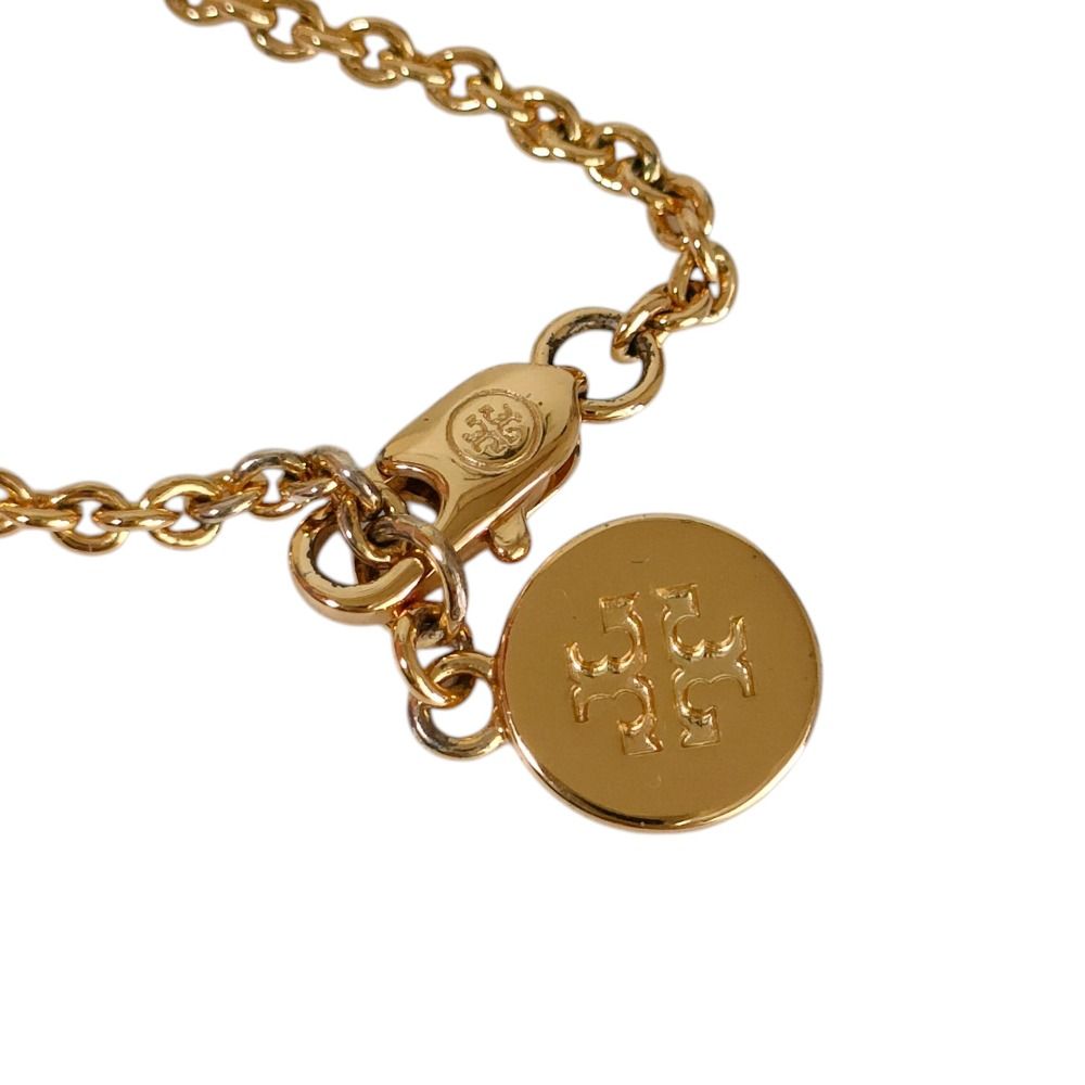 新品同様 TORY BURCH トリーバーチ ミラー サークルロゴ ダブルT 