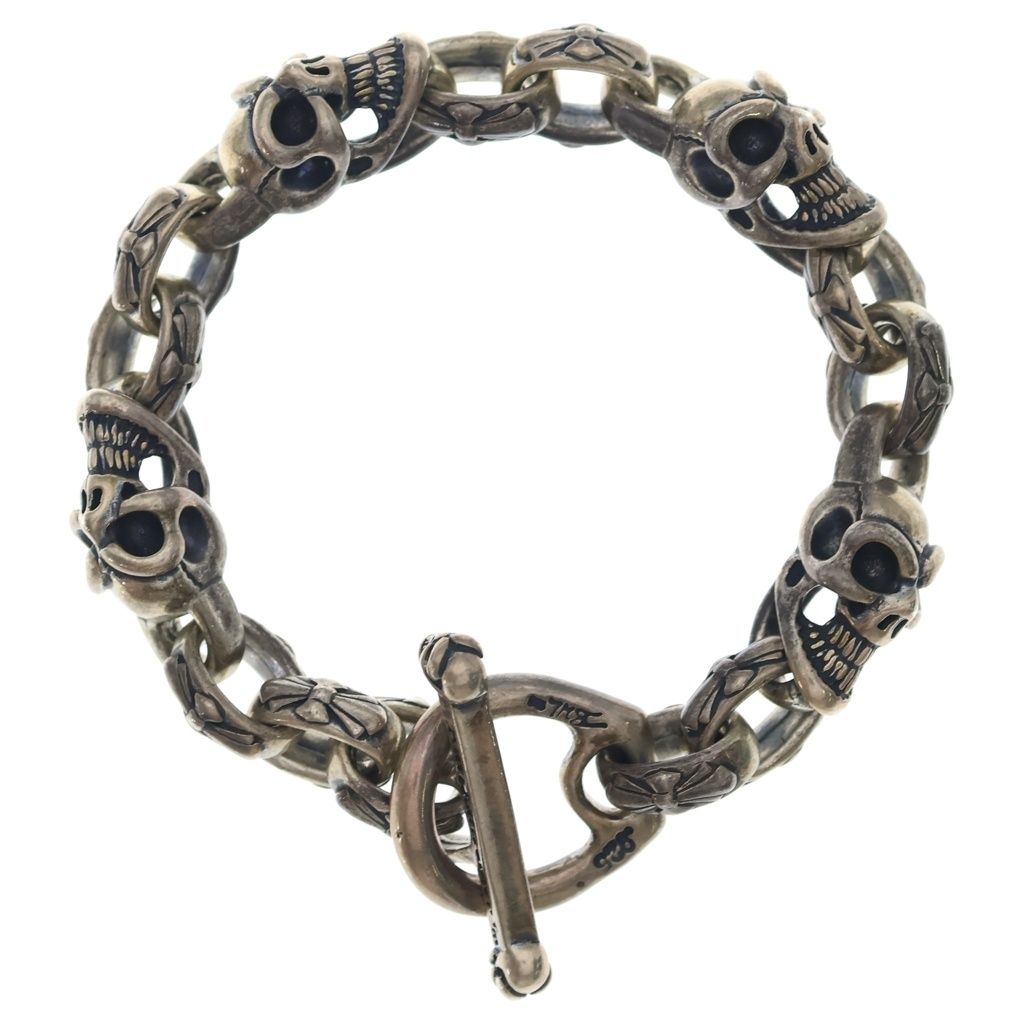 Bill Wall Leather/BWL (ビルウォールレザー) SKULL LINK BRACELET