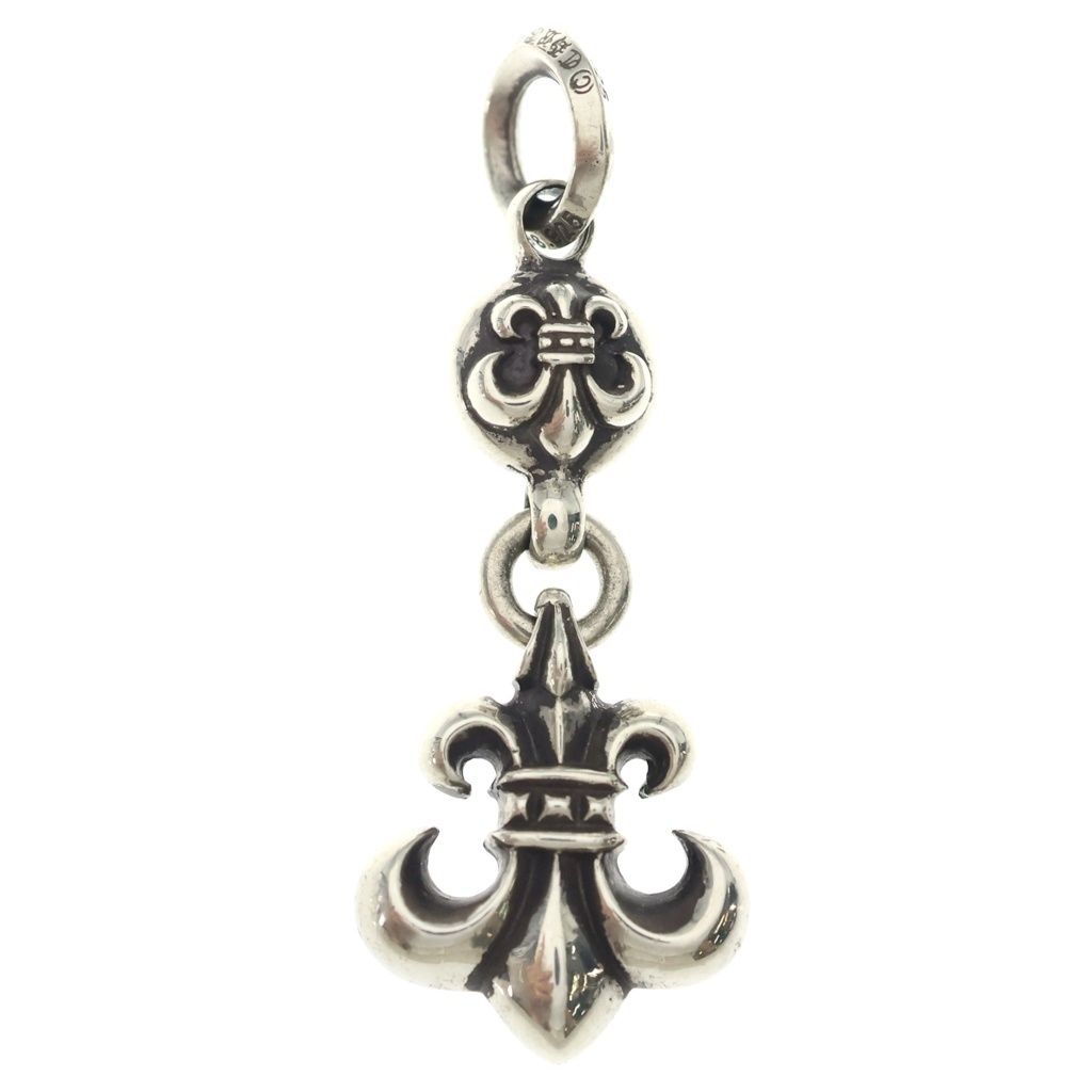 CHROME HEARTS (クロムハーツ) 1BALL BS FLEUR 1ボールBSフレアチャーム ペンダントトップ シルバー