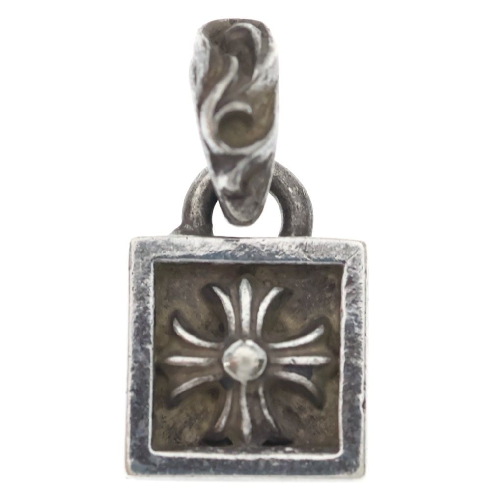 CHROME HEARTS (クロムハーツ) FRAMED CH PLUS フレームドCHプラス チャーム ペンダントトップ シルバー BCA271