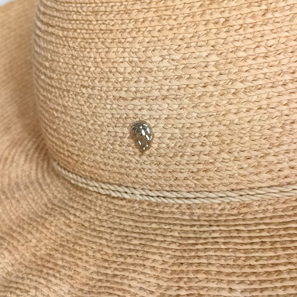 新品同様 HELEN KAMINSKI ヘレンカミンスキー ワイドブリム ラフィア