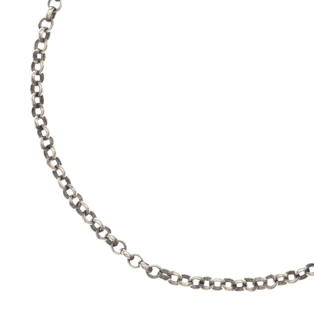 CHROME HEARTS (クロムハーツ) NECKCHAIN R20 ロールチェーンネックレス 20inch シルバー BCA084