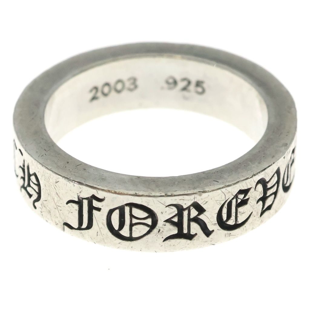 CHROME HEARTS (クロムハーツ) 6mm SPACER FOREVER 6mmスペーサーリング フォーエバーシルバーBCA337
