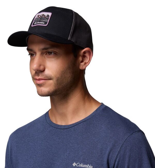 コロンビア メンズ アクセサリー 帽子 メッシュ Columbia Unisex Mesh Snap Back Hat BlackSisters ブラック