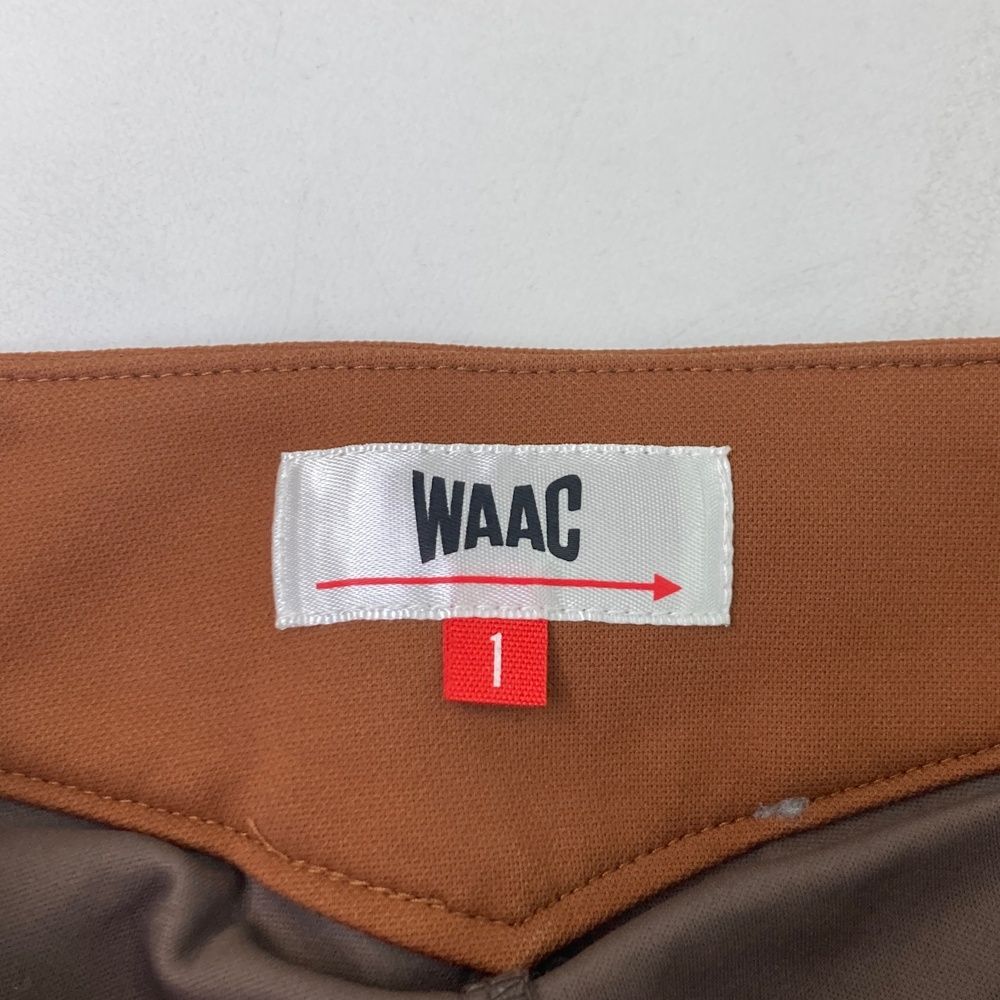 サイズ：1 WAAC ワック インナー付きスカート ブラウン系