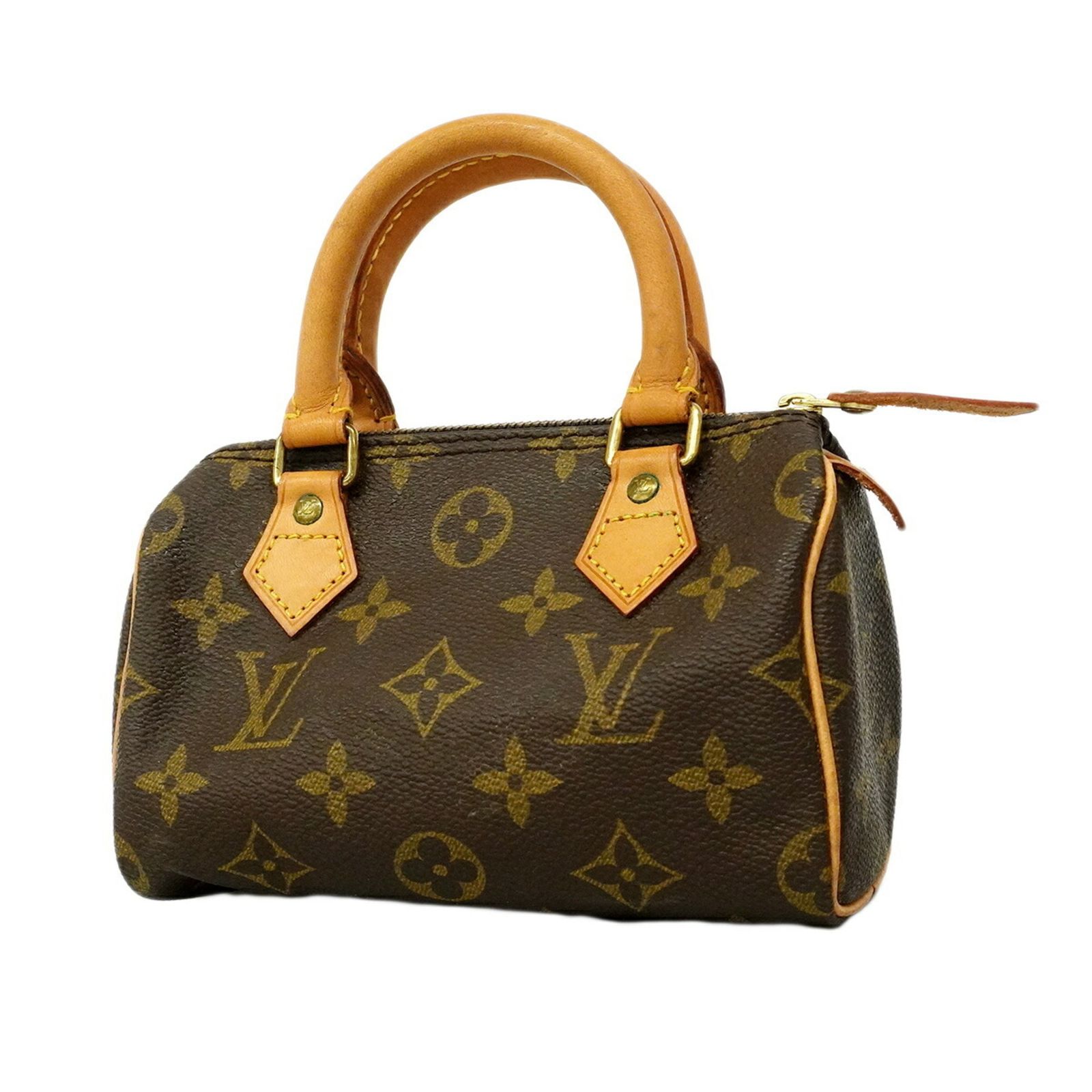 ルイ・ヴィトン(Louis Vuitton) ルイ・ヴィトン ハンドバッグ モノグラム ミニスピーディ M41534 ブラウンレディース