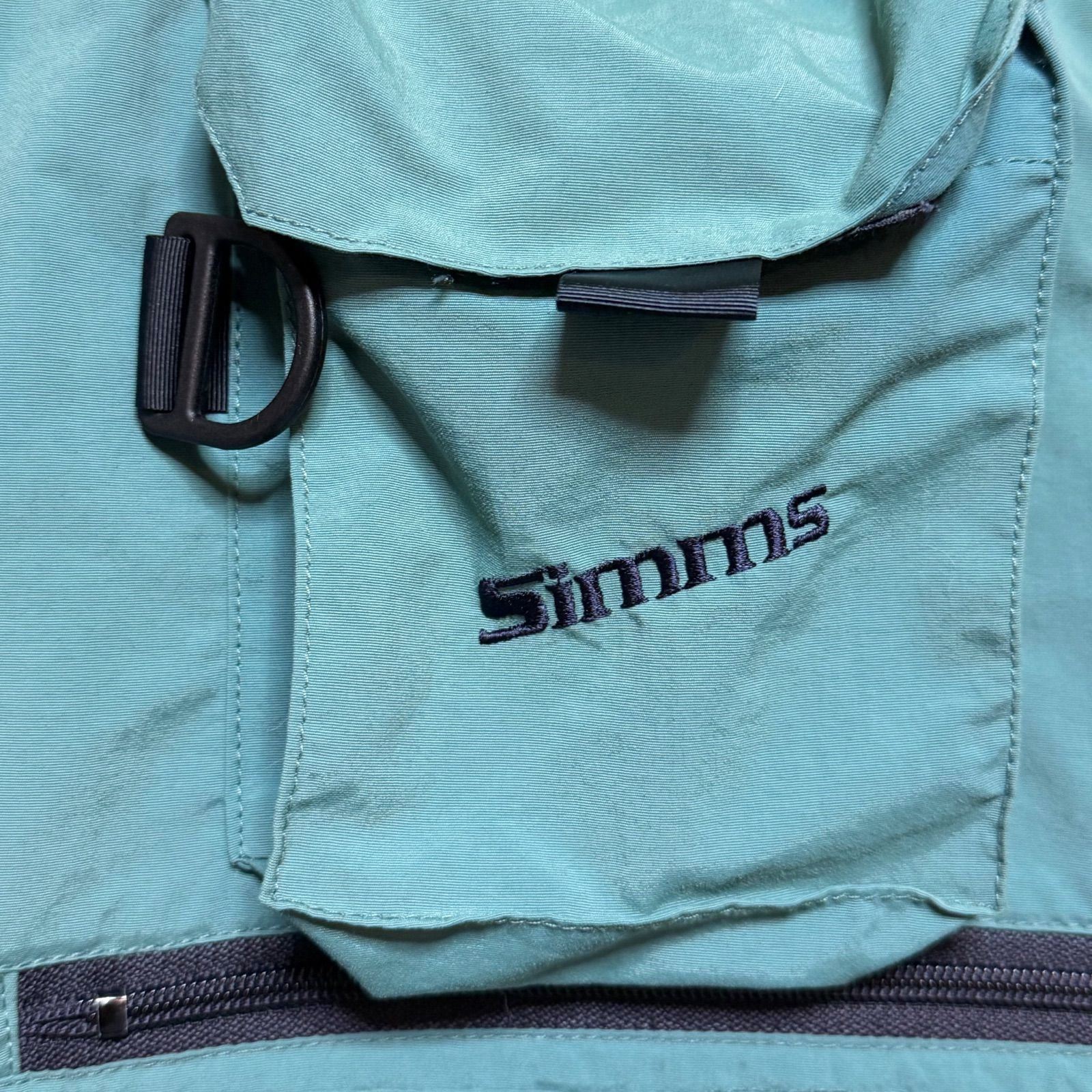 USA製/希少旧ロゴ】SIMMS シムス フィッシングベスト M（日本L相当