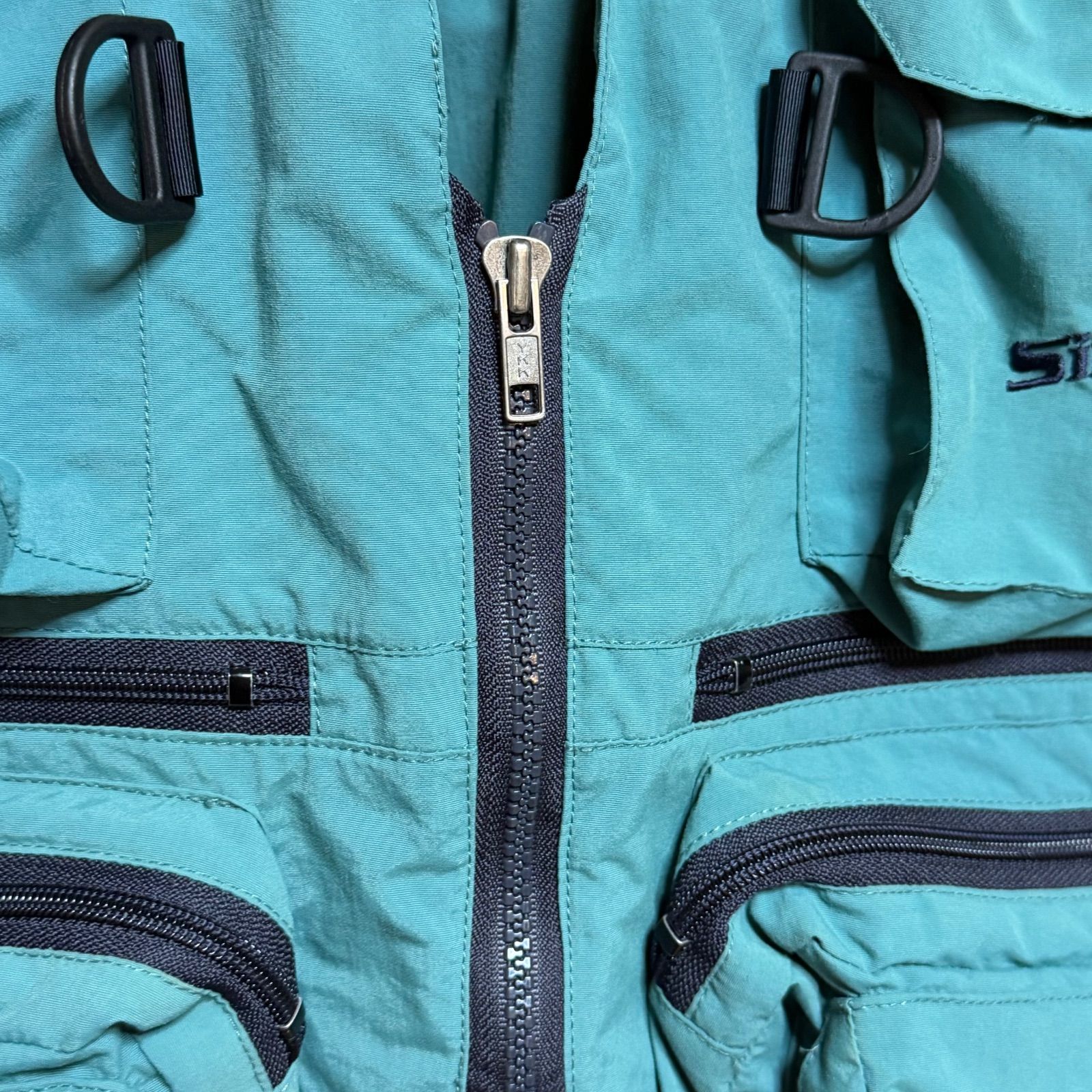 USA製/希少旧ロゴ】SIMMS シムス フィッシングベスト M（日本L相当