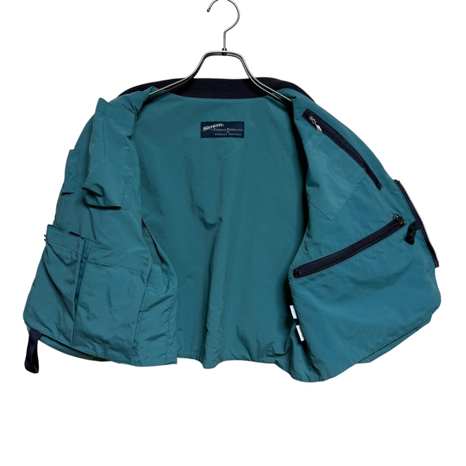 USA製/希少旧ロゴ】SIMMS シムス フィッシングベスト M（日本L相当
