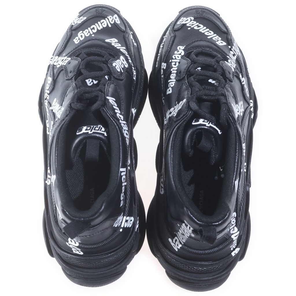 BALENCIAGA (バレンシアガ) TRIPLE-S LOGOTYPE ロゴプリント トリプル