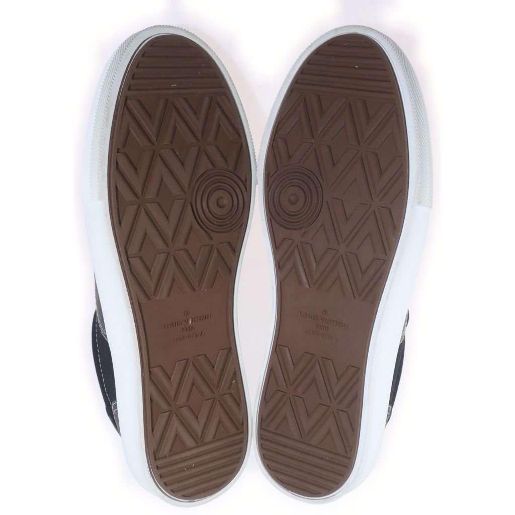 LOUIS VUITTON ルイヴィトン トロカデロライン レザー ローカットスニーカー ブラウン/ブラック FA1109 LOUIS VUITTON (ルイヴィトン) トロカデロライン レザー ローカット