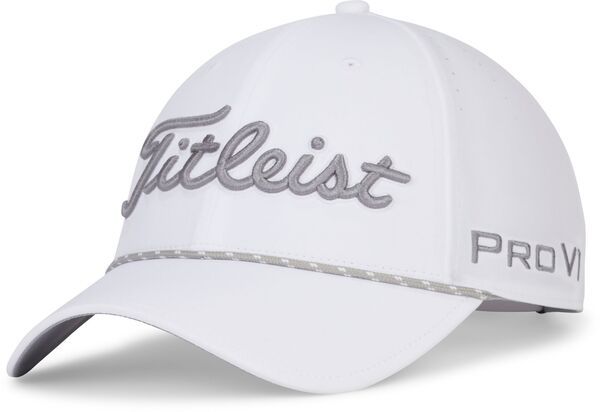 タイトリスト メンズ アクセサリー 帽子 Titleist Mens Tour Breezer Golf Hat WhiteGrey ホワイト