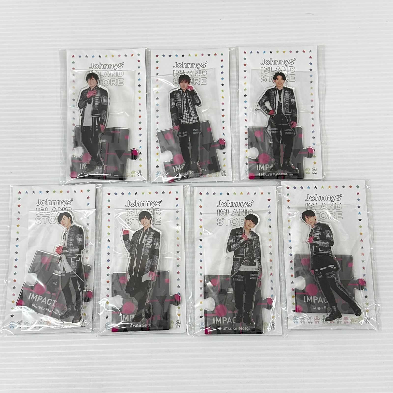 IMPACTors アクリルスタンド　フルコンプ □IMPACTors アクリルスタンド アクスタ IMP. 佐藤新/基俊介/鈴木大河