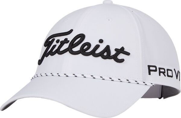 タイトリスト メンズ アクセサリー 帽子 Titleist Mens Tour Breezer Golf Hat WhiteBlack ホワイト
