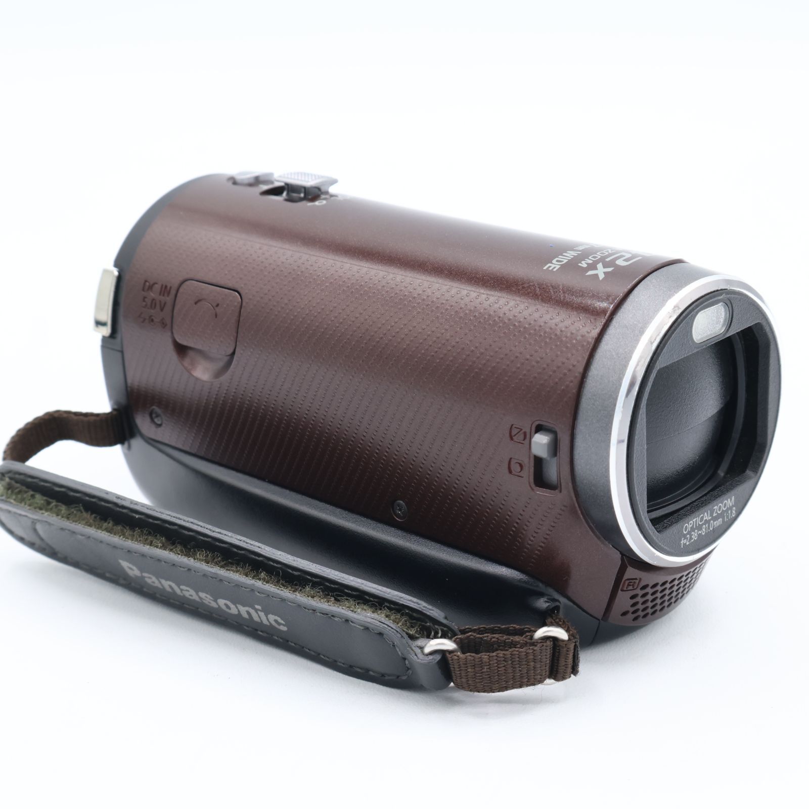 美品】Panasonic ビデオカメラ HDC-TM45 ブラウン 動作確認済 Amazon