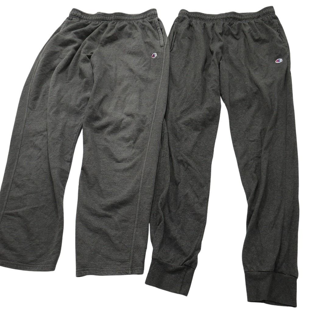 古着卸 まとめ売り チャンピオン パンツ 8枚セット ( メンズ L ) スウェット イージーパンツ ナイロン 中古 古着 NF4595 古着卸 まとめ売り チャンピオン パンツ 8枚セット ( メンズ L