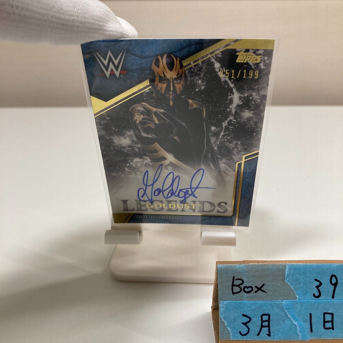 2017 Topps WWE Legends Goldust 051/199 直筆サインカード WWE 10,800円