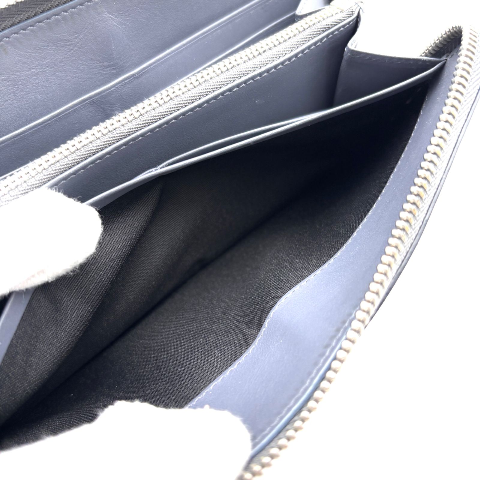 美品 ロエベ LOEWE アナグラム ラウンドファスナー 長財布 ジップ