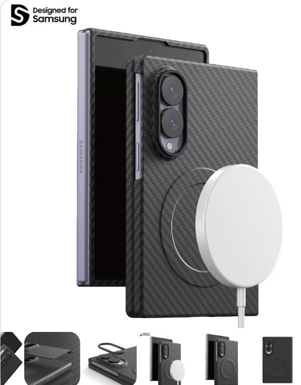 7月末発売 国内正規品 araree アラリー Galaxy Z Fold8ケース ARAMEE M ヒンジまで保護 リアルアラミド繊維ケース MagSafe対応 SAMSUNG公式認証 AR28630GZFD8