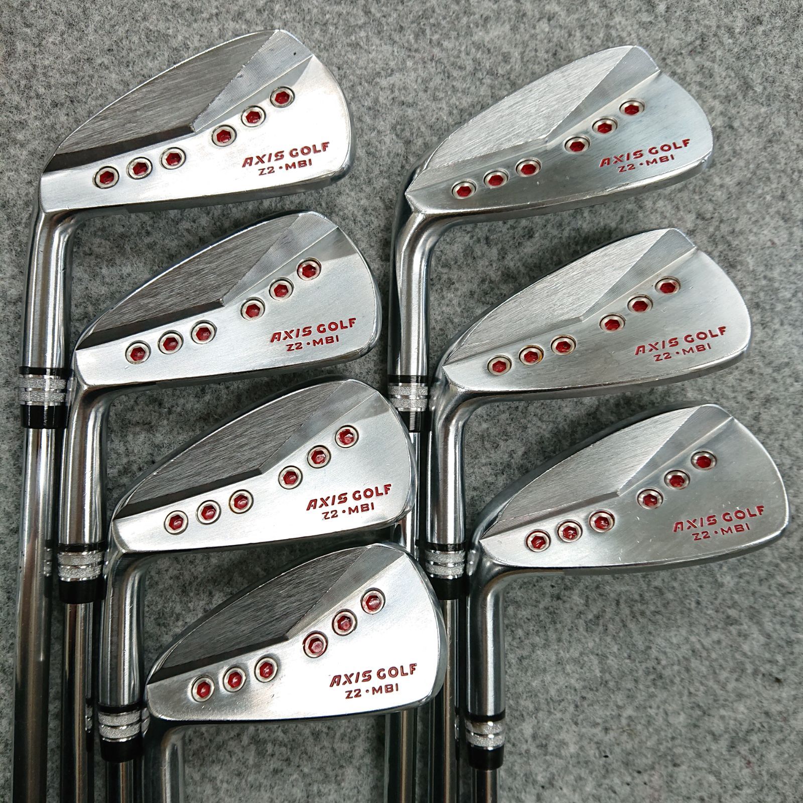 左用 AXIS GOLF Z2・MBI アイアン #4-PW 7本セット N.S.PRO MODUS3 SYSTEM3 TOUR125 (X) レフティー
