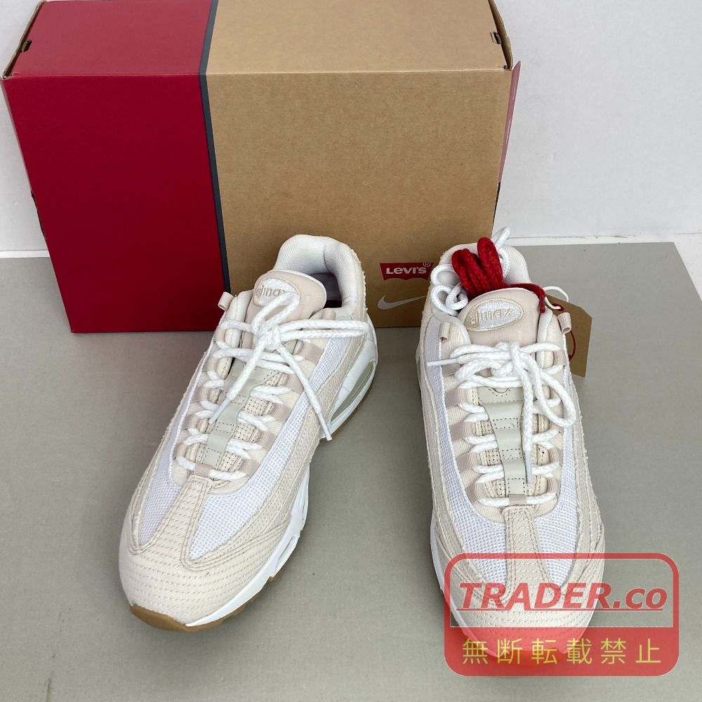 03w28055【箱付き】 Levi's × Nike Air Max 95 OG Denim White