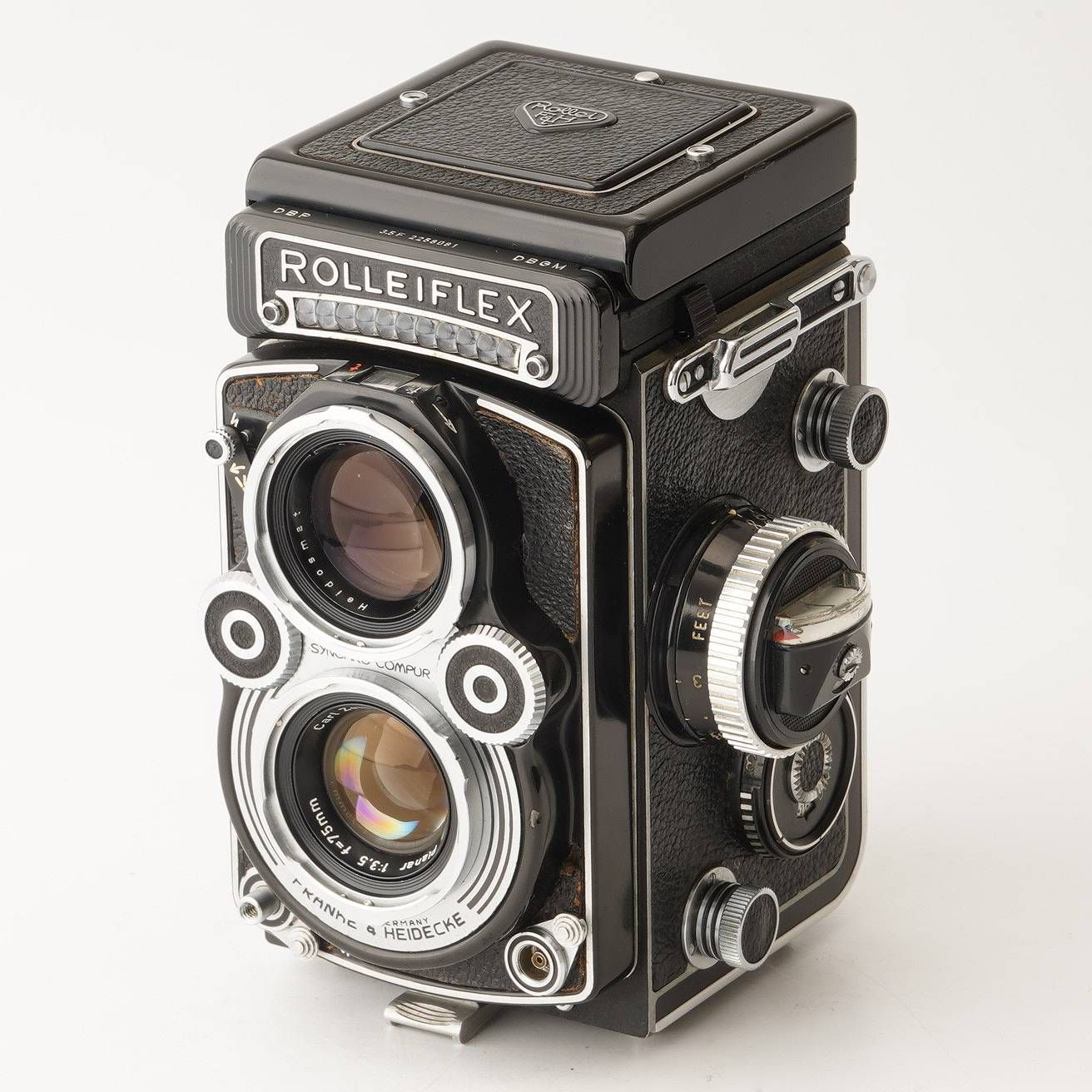 ローライ Rollei ローライフレックス Rolleiflex 3.5F / カールツァイス Carl Zeiss Planar 75mm F3.5