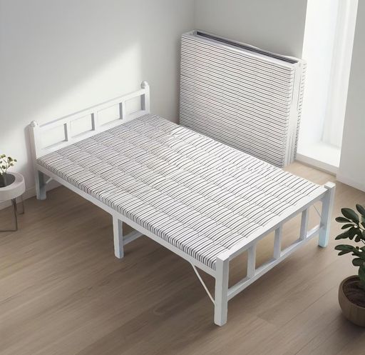 TUIYIDUO ベッドフレーム シングル 耐荷重300kg 折り畳みベッド