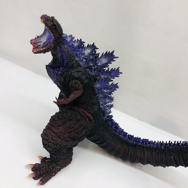 中古】開封)BANDAI 一番くじ B賞 ゴジラ(2016) MONSTERLISE フィギュア