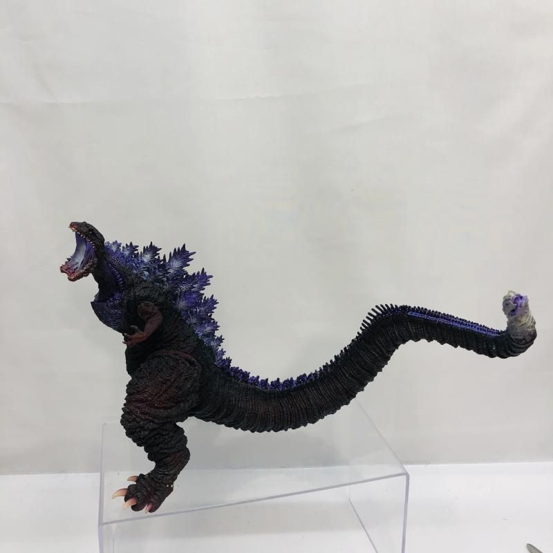 中古】開封)BANDAI 一番くじ B賞 ゴジラ(2016) MONSTERLISE フィギュア