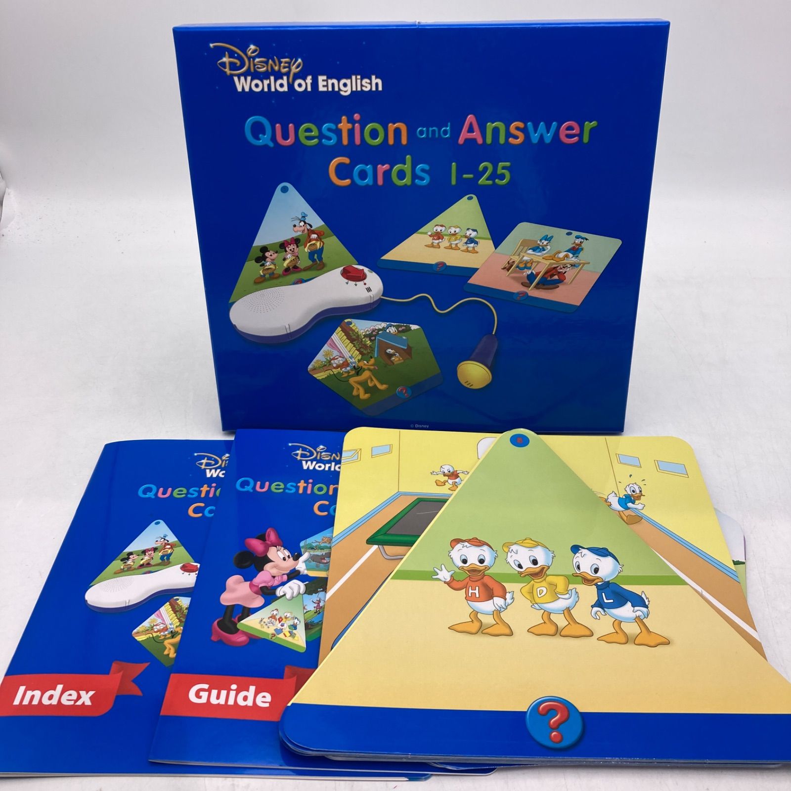 【大特価】トークアロング　Ｑ＆Ａカード　ディズニー英語システム　200422 トークアロング Q＆Aカード ディズニー英語システム DWE 702722