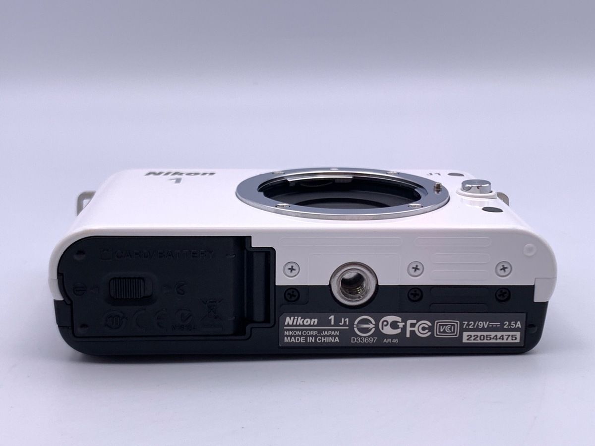 中古】 【良品】 ニコン Nikon 1 J1 ボディ ホワイト - メルカリ