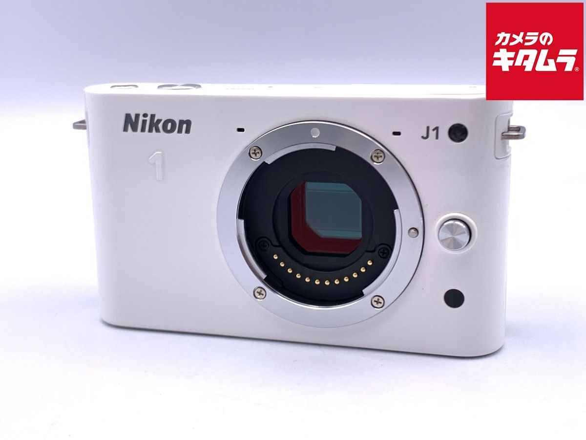 中古】 【良品】 ニコン Nikon 1 J1 ボディ ホワイト - メルカリ