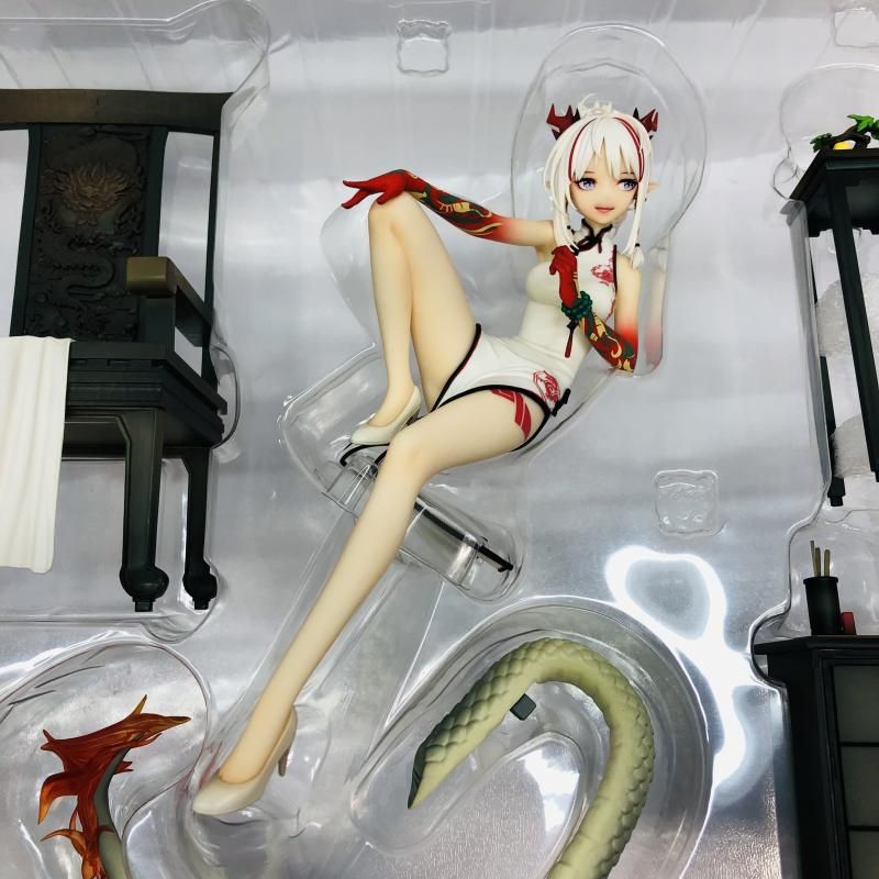 アークナイツ ニェン 楽逍遥ver 　正規品　未開封 中古】開封・ブリスター割・箱色褪せ)Anigame ニェン 楽逍遥 ver. 1/7