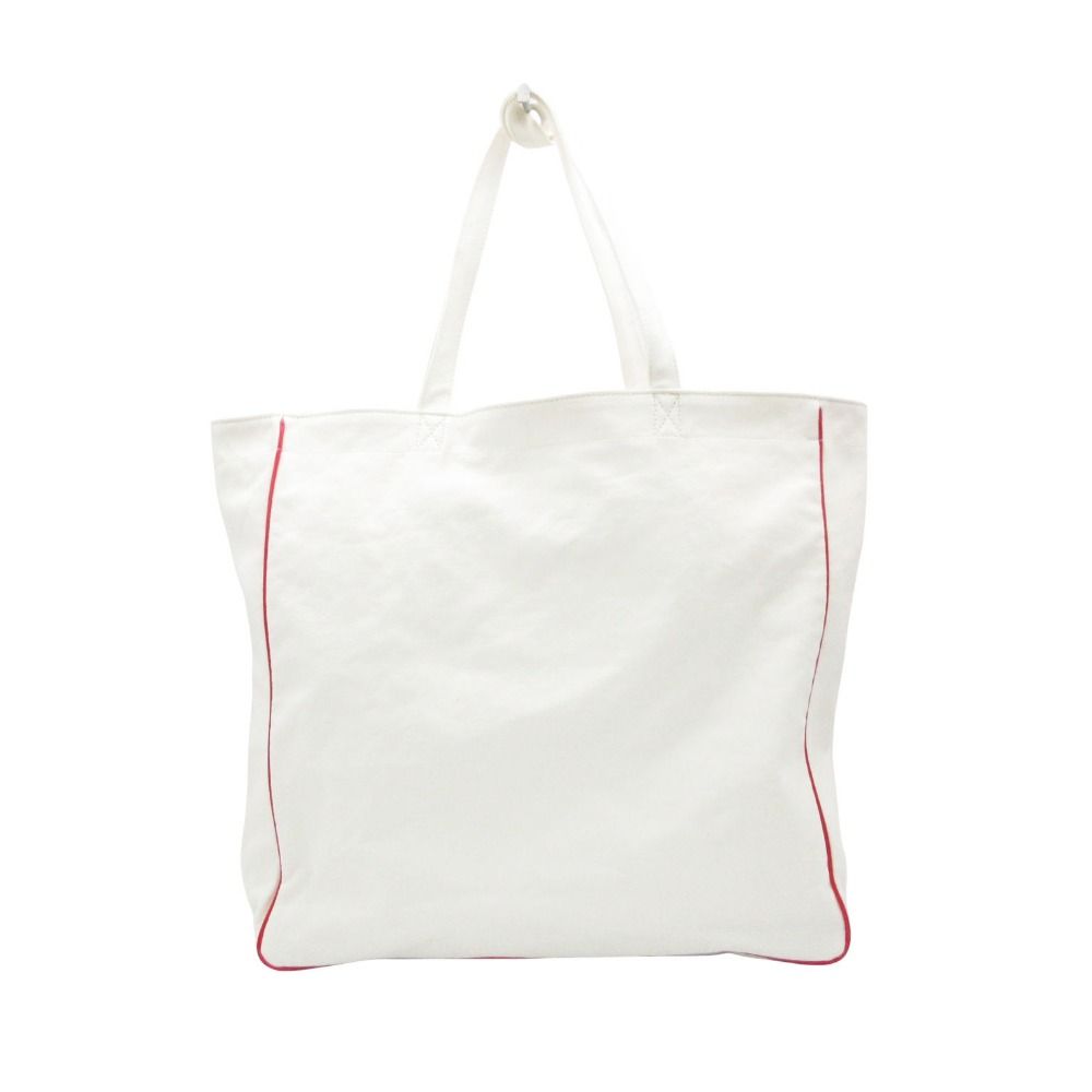 MASU エムエーエスユー トートバッグ  白 【古着】【中古】【送料無料】 MASU エムエーエスユー トートバッグ キャンバス 大容量 鞄 カバン