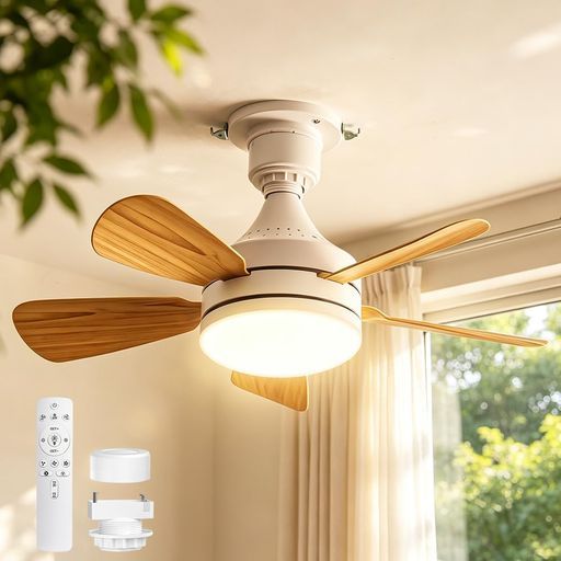 脱落x?れ防止対策・正逆回転】ATOPSUN シーリングファンライト led