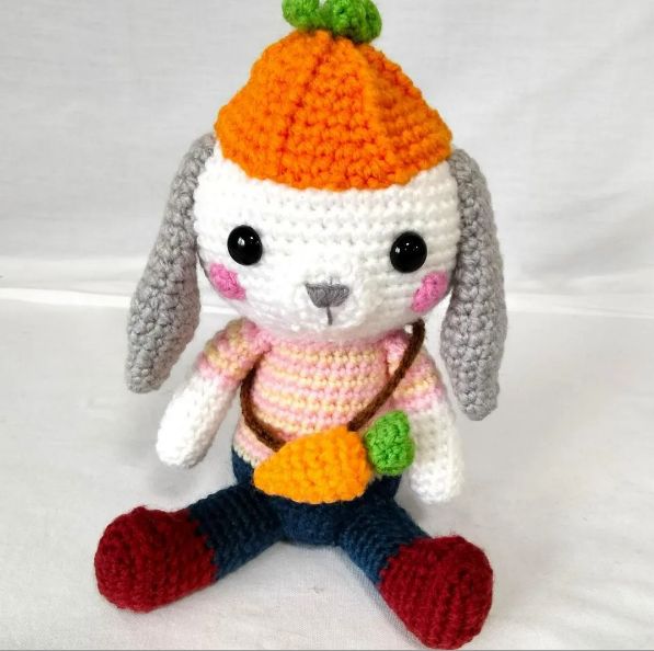 あみぐるみ 人参とうさぎ MG-EN82 - メルカリ