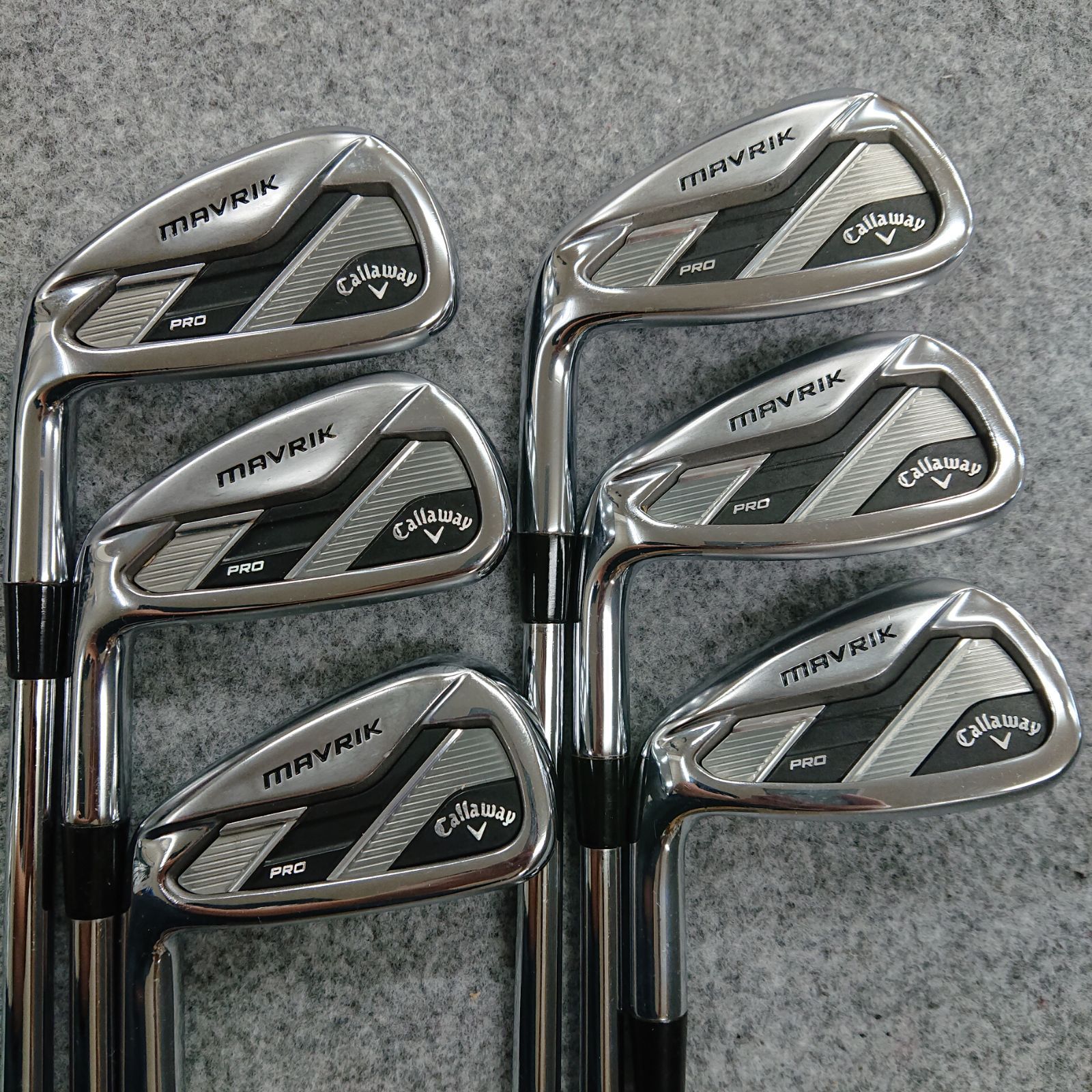 左用 キャロウェイ MAVRIK PRO アイアン #5-PW 6本セット N.S.PRO MODUS3 TOUR120 (S) レフティー 22,400円