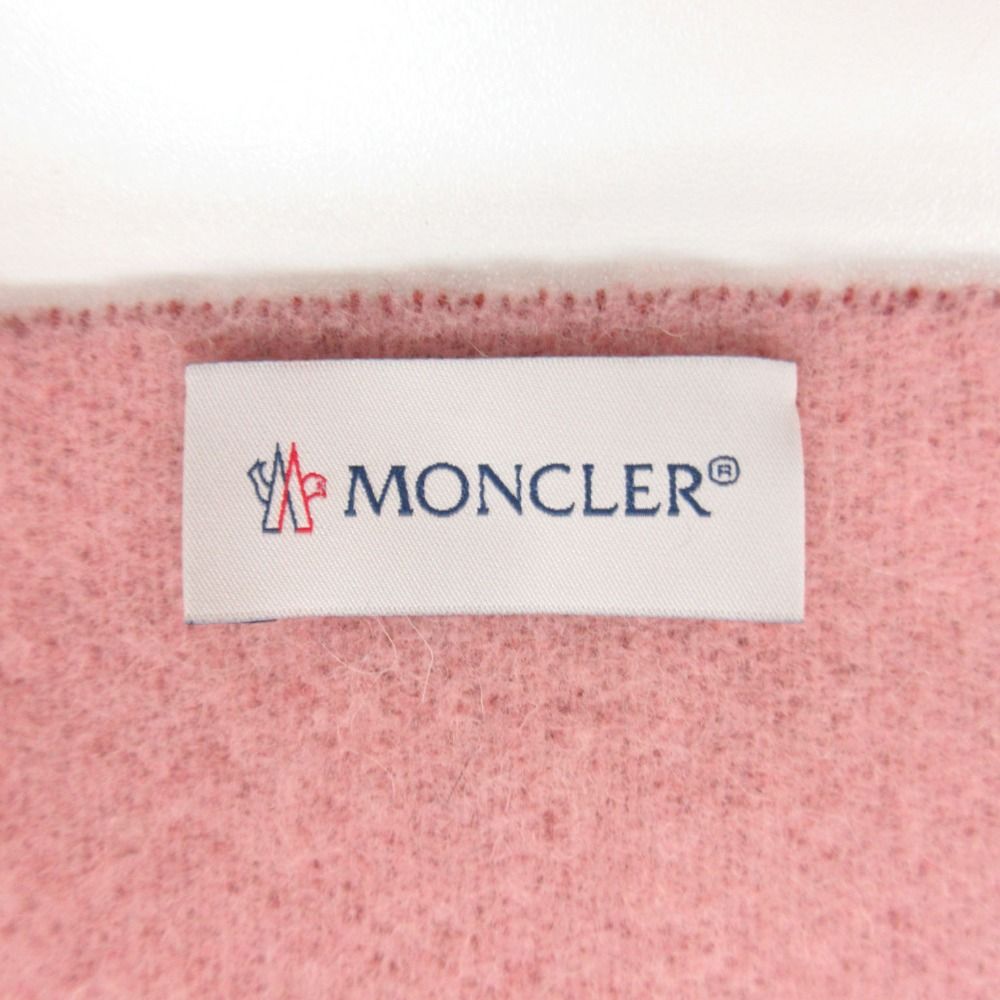 MONCLER モンクレール マフラー SCIARPA ロゴ リバーシブル 大判
